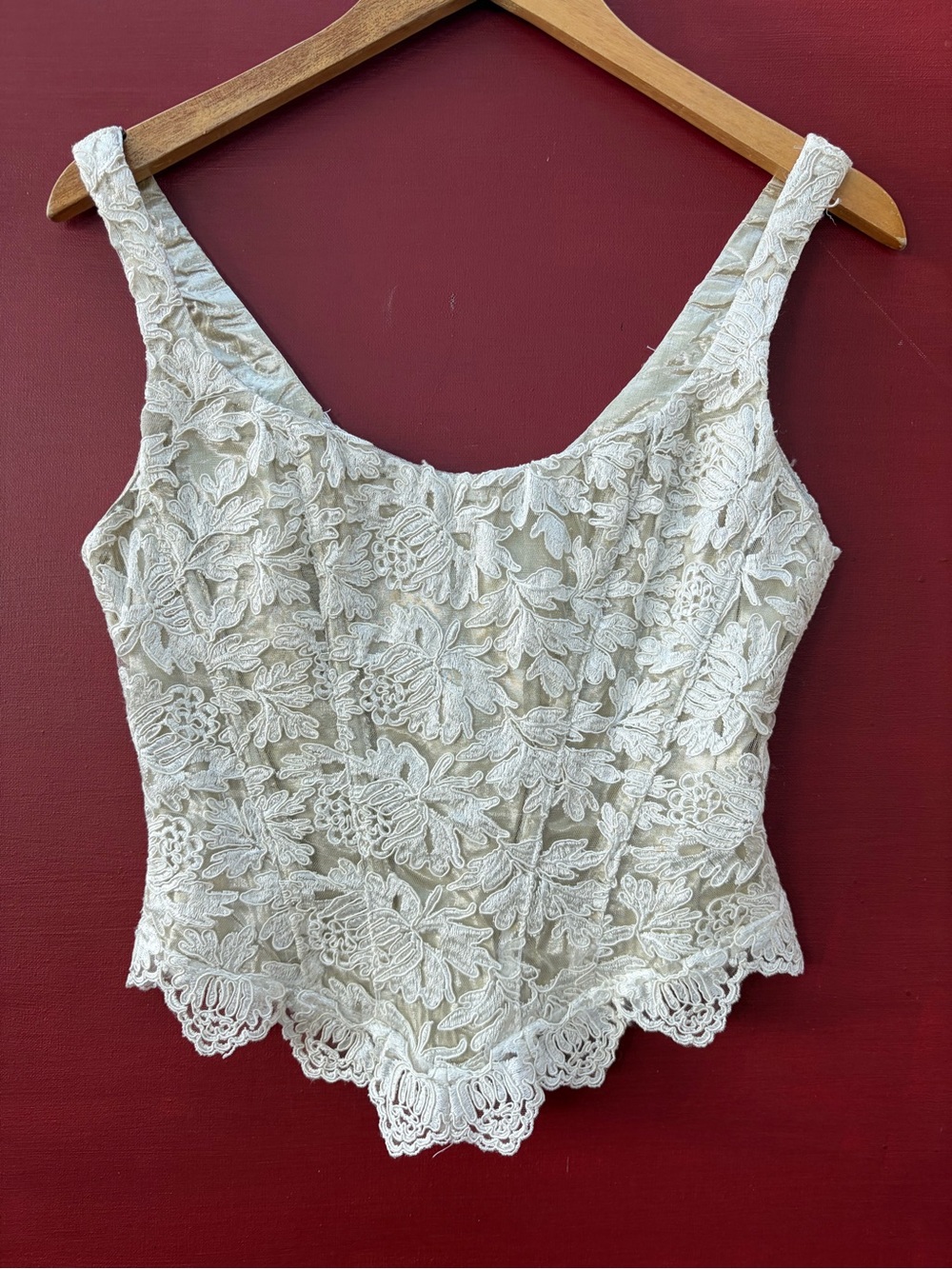 Gigi Clark Vintage Y2K Lace Corset